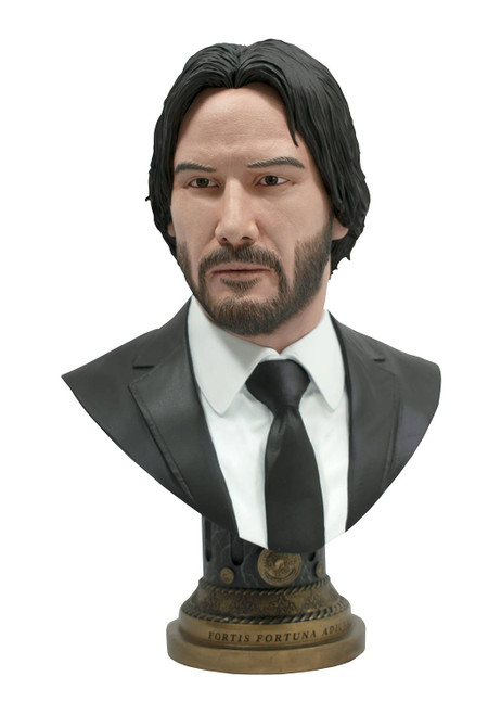 John Wick Chapter 2 Legends in 3D John Wick Scale Bust Diamond Select APR242245 STL319322