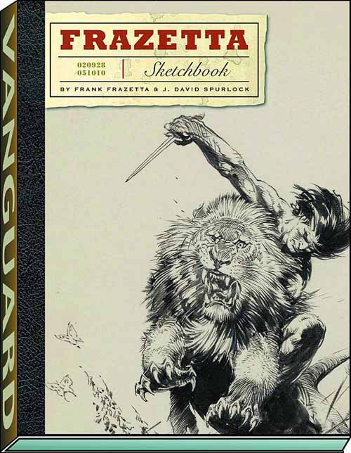 Frazetta Sketchbook HC -- AUG121383 Frazetta Sketchbook HC -- AUG121383