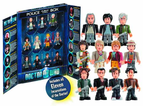 Doctor Who Char Building 11 Doctor Mini Figure Set -- AUG121918 Doctor Who Char Building 11 Doctor Mini Figure Set -- AUG121918