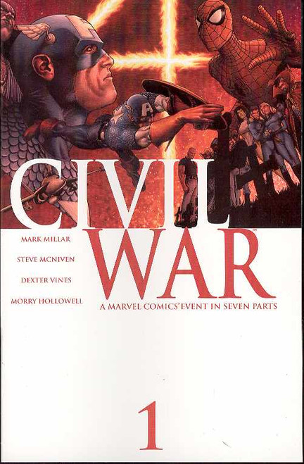 Civil War 1, 2, 3, 4, 5, 6, 7 Set Plus Extra Millar Mcniven -- COMIC00000007 Civil War 1, 2, 3, 4, 5, 6, 7 Set Plus Extra Millar Mcniven -- COMIC00000007