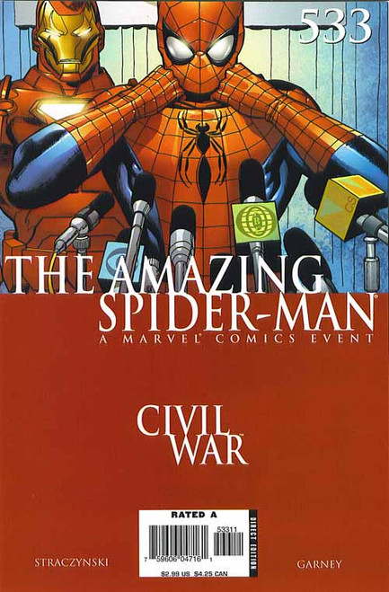 Amazing Spider-Man 533, 534, 535-543 Friendly 18-22 Sensational 35-36 -- COMIC00000104 Amazing Spider-Man 533, 534, 535-543 Friendly 18-22 Sensational 35-36 -- COMIC00000104
