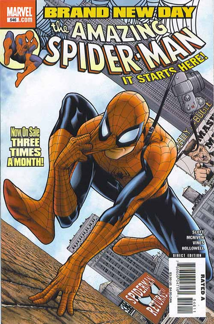 Amazing Spider-Man 546, 547, 548, 549, 550, 551, 552, 553, 554-555 Bnd -- COMIC00000113 Amazing Spider-Man 546, 547, 548, 549, 550, 551, 552, 553, 554-555 Bnd -- COMIC00000113