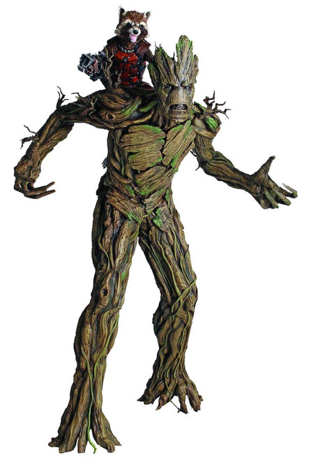 Guardians of the Galaxy Rocket & Groot Statue--Gentle Giant -- NOV142328