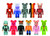 Bearbrick 24pc Blind Mystery Box Display Series 27--Medicom -- DEC132013