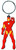 Iron Man Character Soft Touch PVC Keyring --Avengers Marvel -- DEC132221