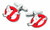 Ghostbusters No Ghost Logo Cufflinks -- NOV132092