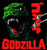 Godzilla Scream Woven Patch -- NOV132223