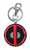 Deadpool Symbol II Pewter Keyring -- Marvel Comics -- NOV132337