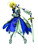Fate Stay Night Saber Battle Version 1/6 PVC Figure -- MAY152533