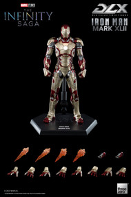 Marvel Infinity Saga Iron Man Mark 42 DLX 1/12 Scale Action Figure