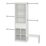 Grow With Me 69.89" W - 95.44" W Closet System Reach-In Sets