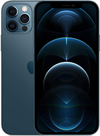 iPhone 12 Pro, 128GB, Pacific Blue - Fully Unlocked iPhone 12 Pro, 128GB, Pacific Blue - Fully Unlocked
