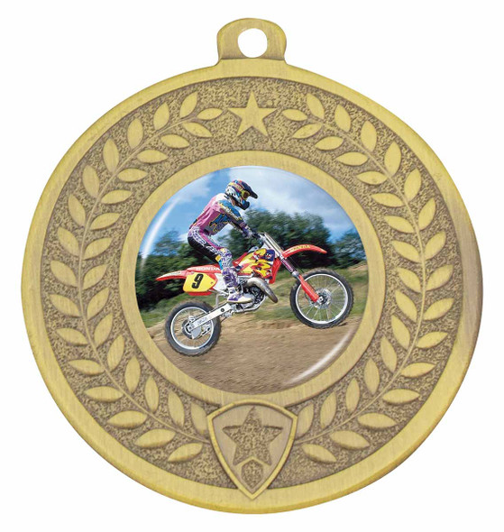 Distinction Motorcross Medal Gold