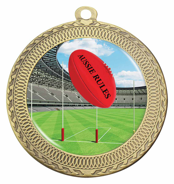 Ovation Aussie Rules Medal Gold