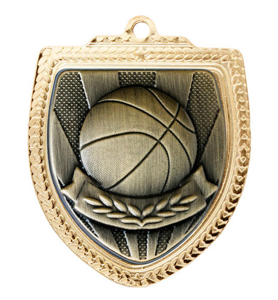Shield Medal - Basketball,1067GVP-MS7B