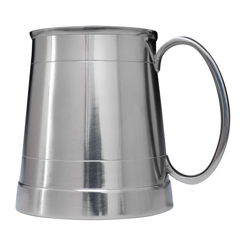 Pewter Finish Medium Tankard