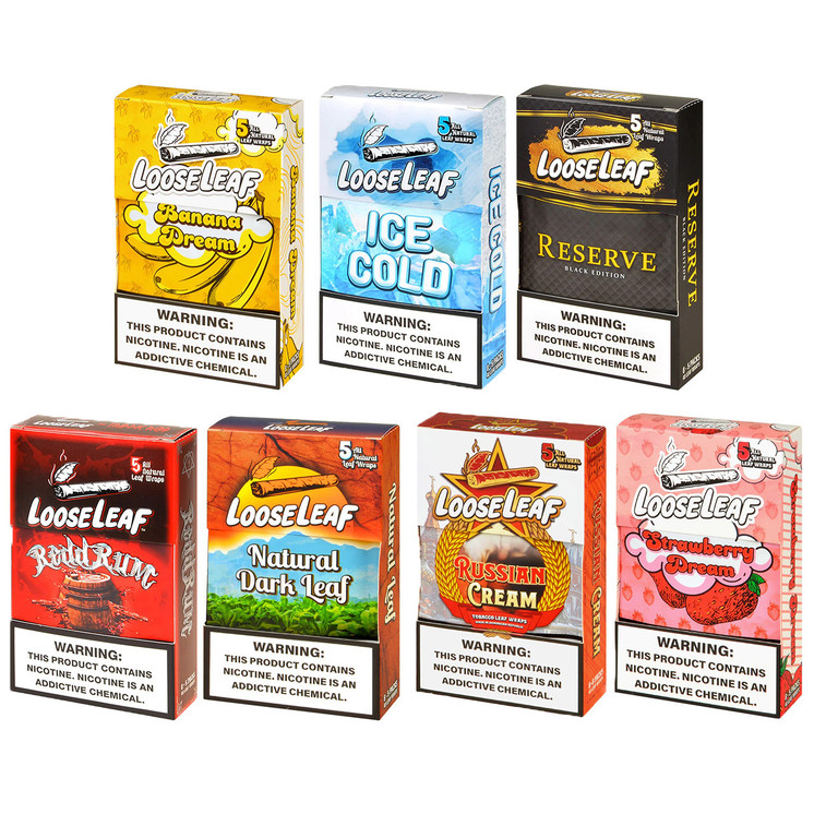 LooseLeaf - Cigar Wraps (box of 8)