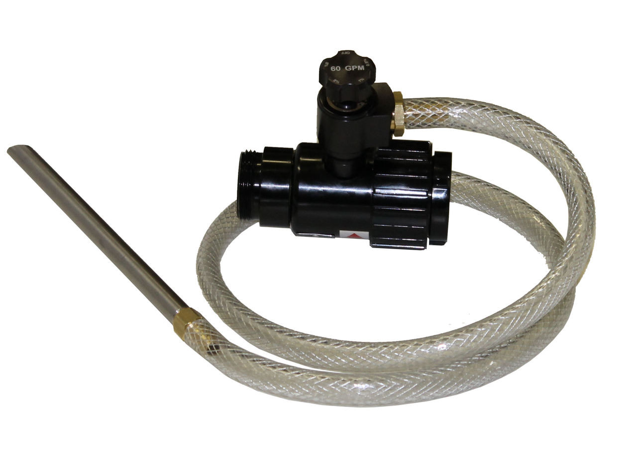 60 GPM Foam Eductors with Dial and 1 1/2" Rigid Base MODEL BYPP3012