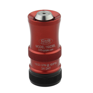 10 TO 23 GPM 3/4" Dual Range Bumperless Nozzle MODEL # 110/23BL GHT