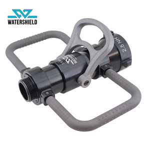 Watershield 2.5" x 1.5" Ball Shutoff W/ 1-1/2" Waterway, Playpipe Handles , and full-time swivel - MODEL# WSV-FF-25PG