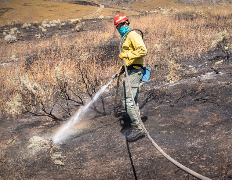 Go from fog to straight stream for efficient mop up ops