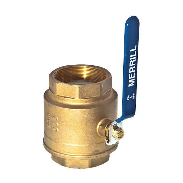 4" Brass Full Port Valve MODEL #BFPV400