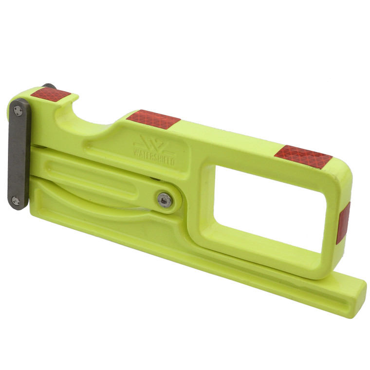 High Visibility hose clamp in compact form