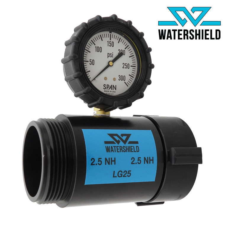 Watershield 2.5" Line Gauge - MODEL# WS-LG25