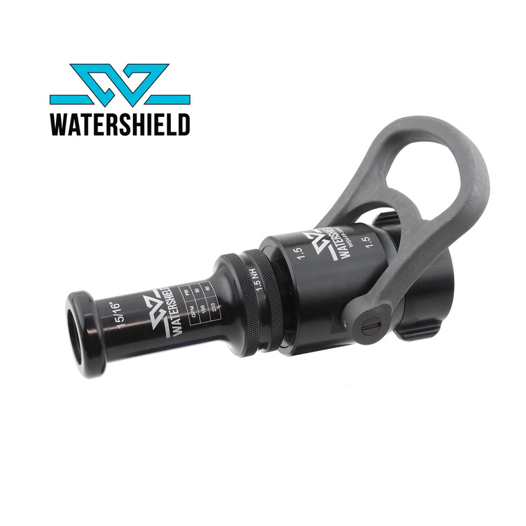 Watershield 1.5" Smooth Bore Nozzle without pistol grip - MODEL# STBR-WS-15-NG