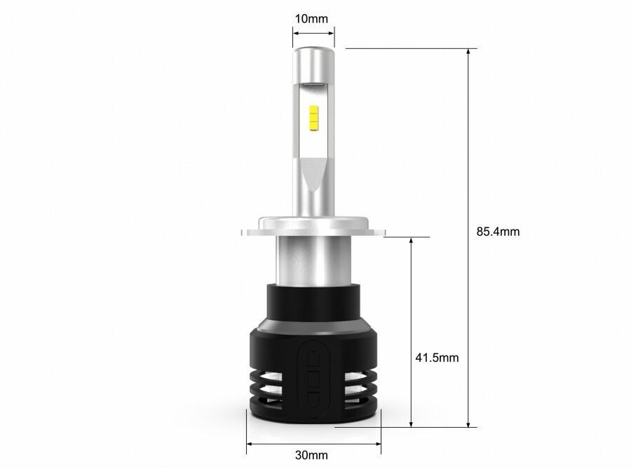 H7 VLEDS Micro Limited LED Bulbs