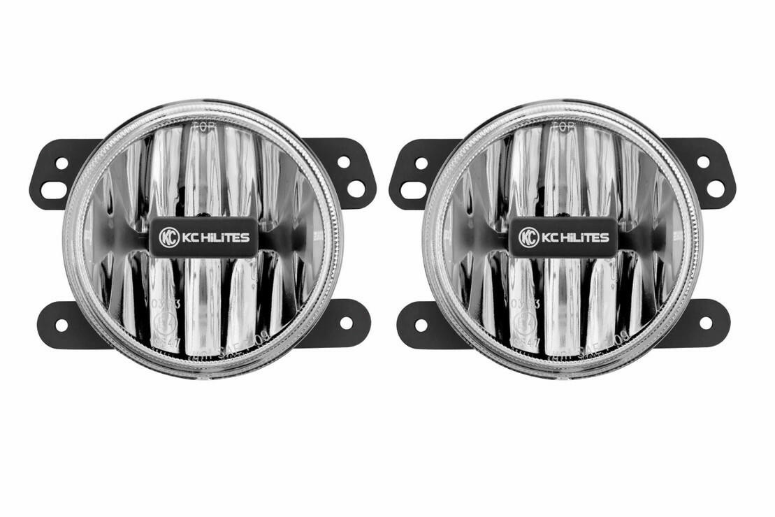 2007-2018 Jeep Wrangler | KC HiLites G4 LED Fog Lights