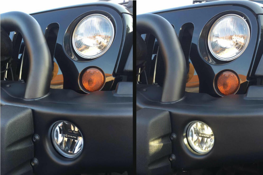2007-2018 Jeep Wrangler | KC HiLites G4 LED Fog Lights
