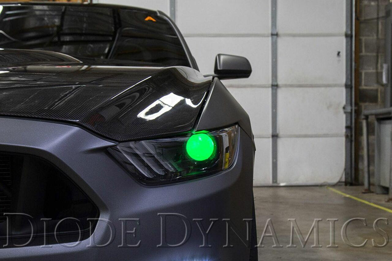 2015-2017 Ford Mustang Diode Dynamics RGB LED Demon Eyes
