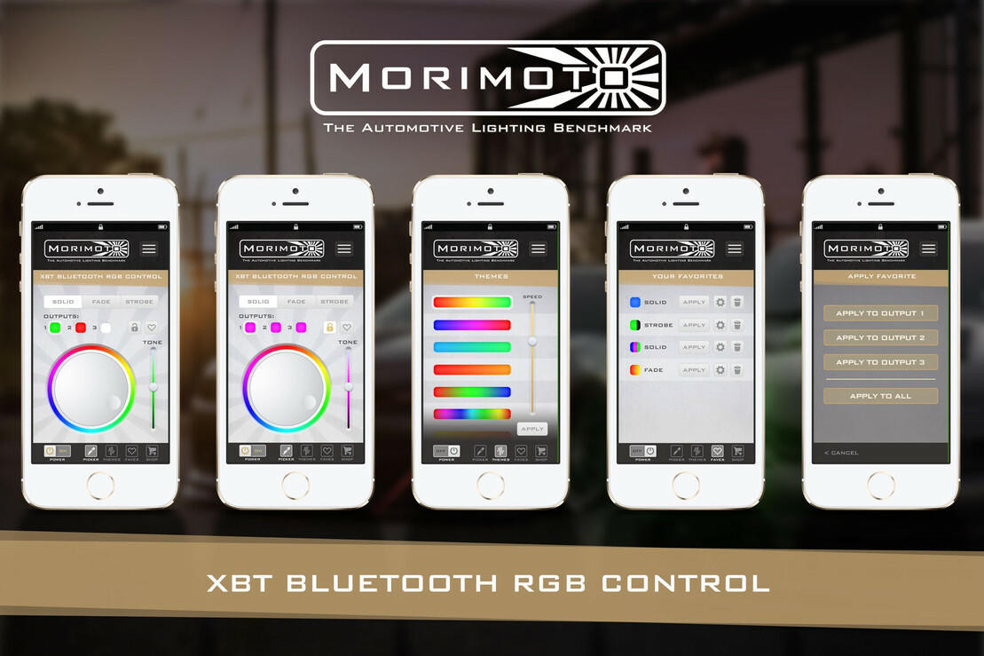 Morimoto XBT RGBW Bluetooth Controller