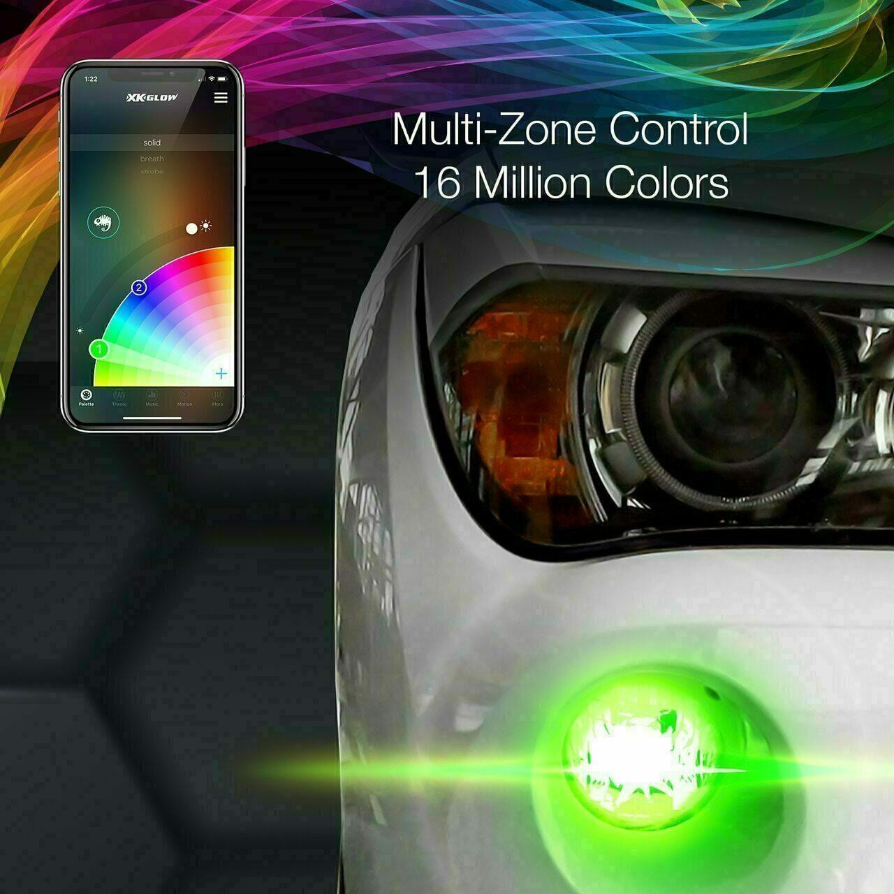 9005 / 9011 XKGlow LED Bulbs w/ Devil Eye