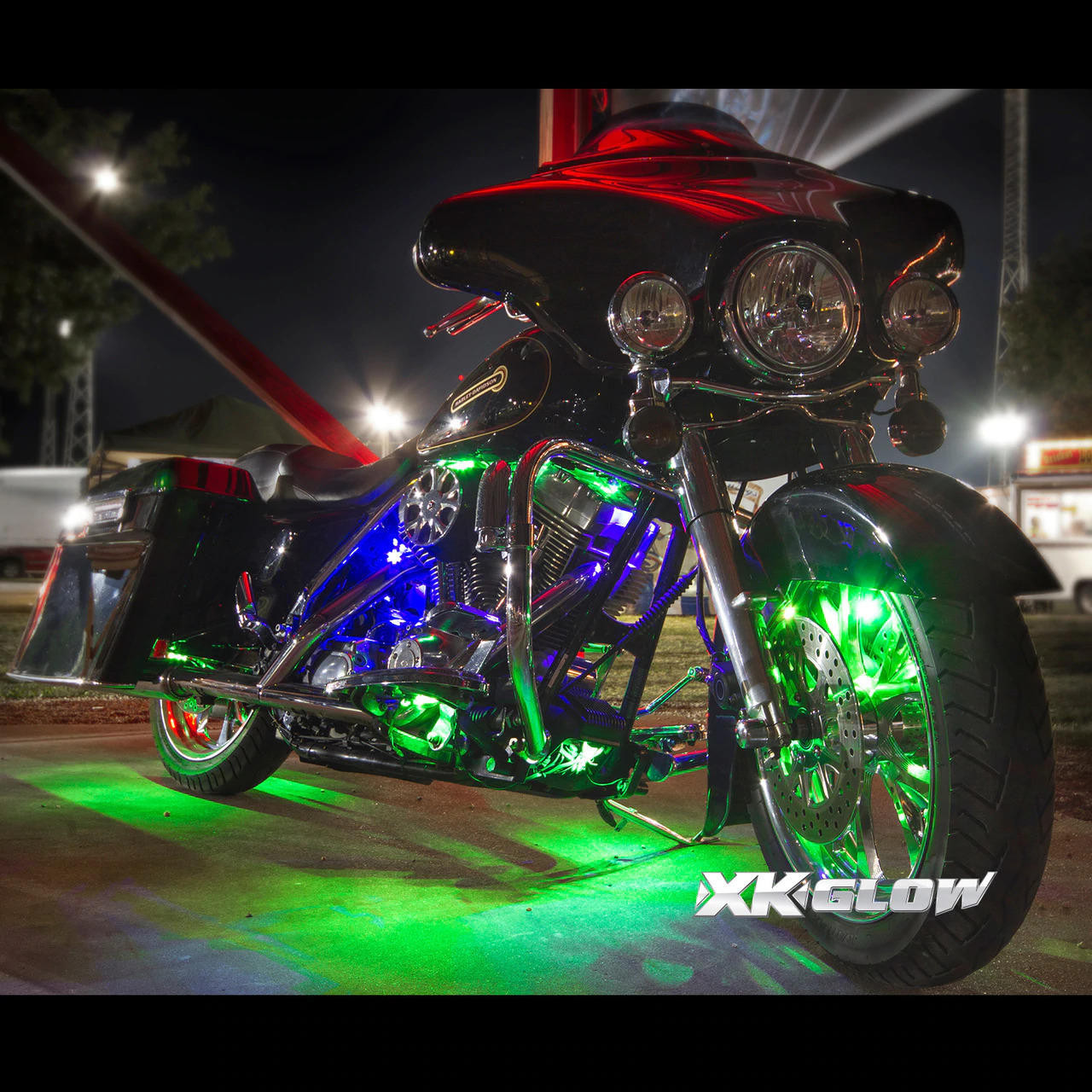 ミー XKGlow Motorcycle LED Underbody Lights