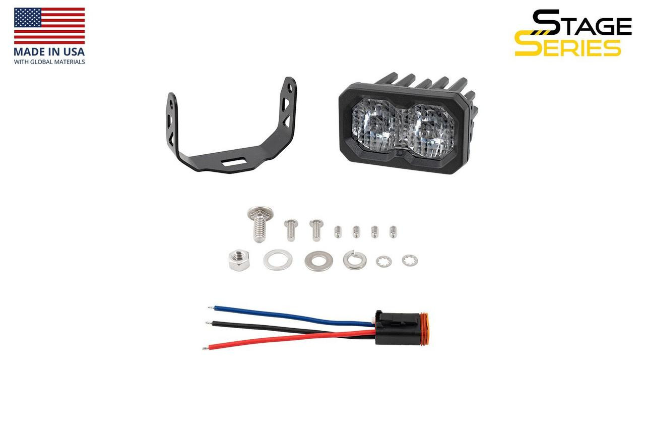 Diode Dynamics C2 2.0 SAE/DOT White Sport LED Light Pod