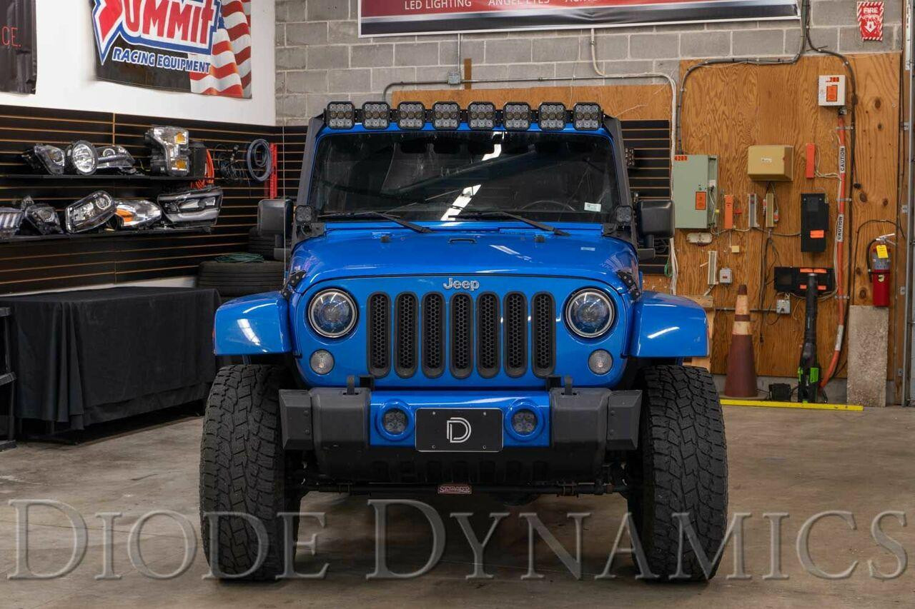 ダイオードダイナミックス Diode dynamics ラングラー ランクル 2007-2018 Jeep Wrangler | Diode Dynamics SS5 Windshield CrossLink