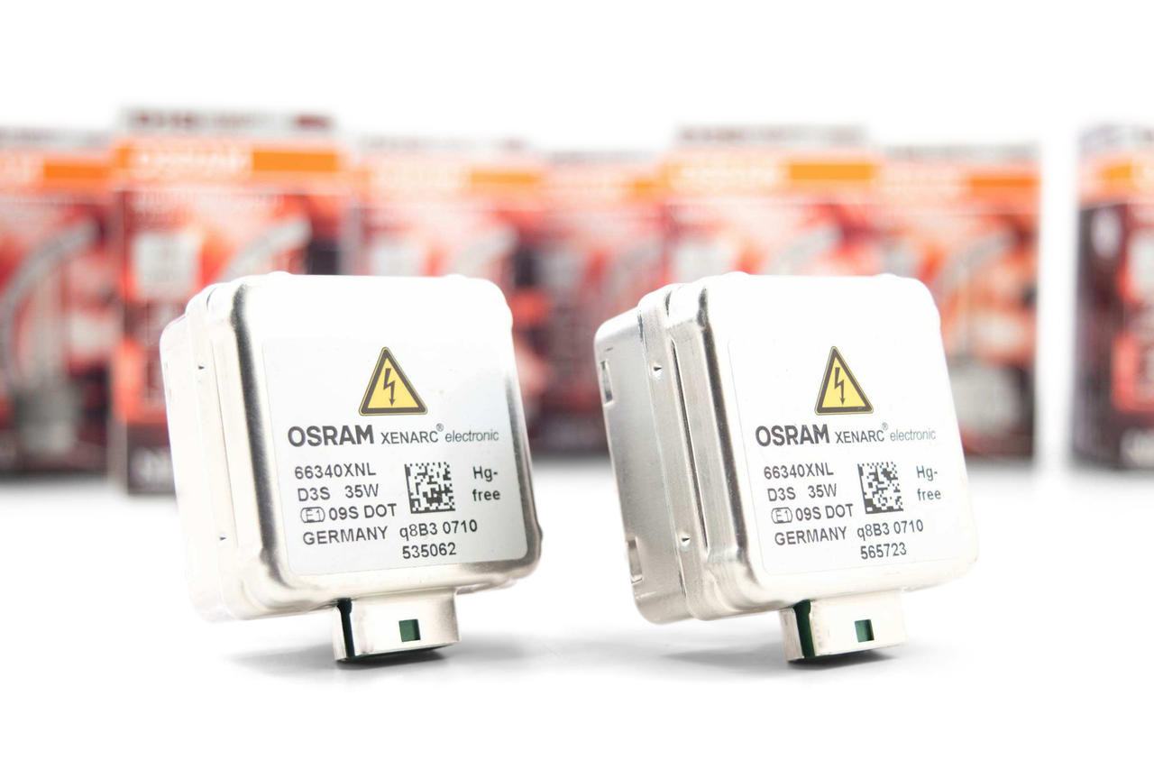 D3S Osram Xenarc 66340 Night Breaker Laser HID Bulbs