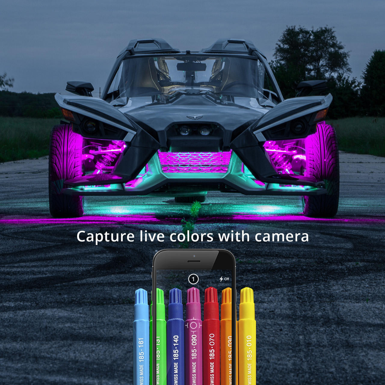 Polaris Slingshot | XKGlow LED Underbody Lights