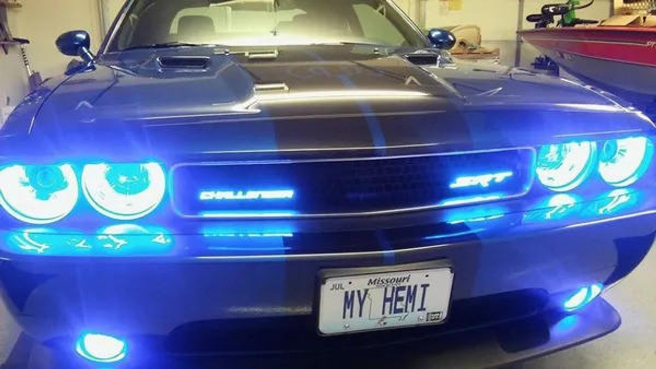 Challenger X-Lume Illuminated LED Grille Badge