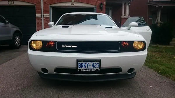 Challenger X-Lume Illuminated LED Grille Badge