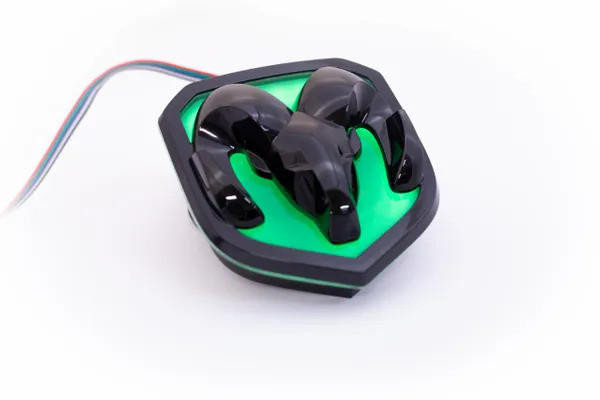 Ram Head X-Lume Illuminated LED Grille Badge