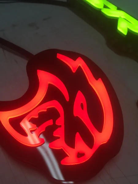 Hellcat Head X-Lume Illuminated LED Grille Badge