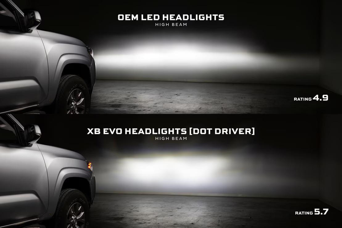 2016-2023 Toyota Tacoma | Morimoto XB EVO LED Headlights