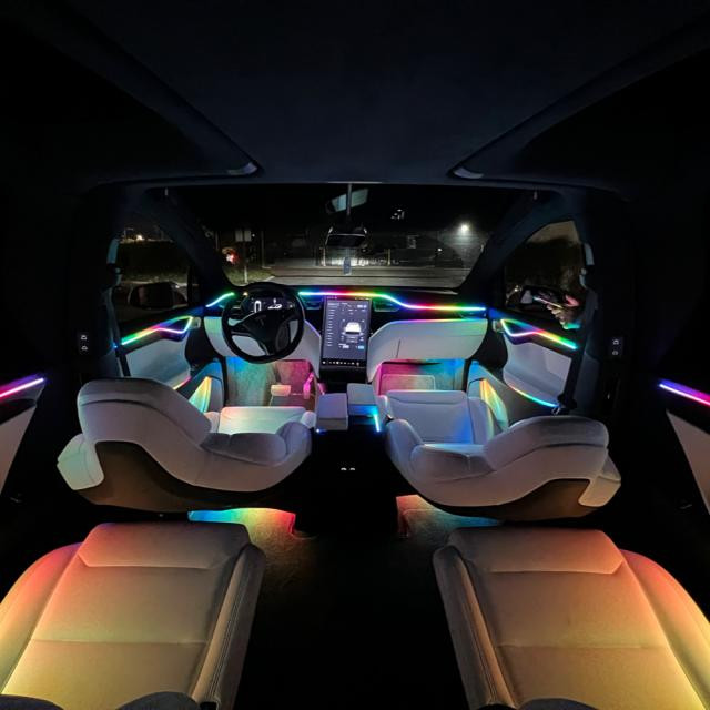 f． Lighting Trendz Interior Dash Trim Kit