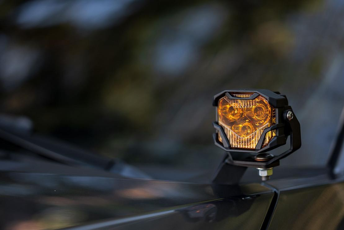 リーフ Morimoto 4Banger HXB Spot Beam LED Pods
