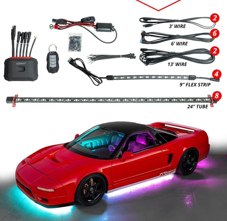 XKGlow RGBW XKmax LED Underglow Lights