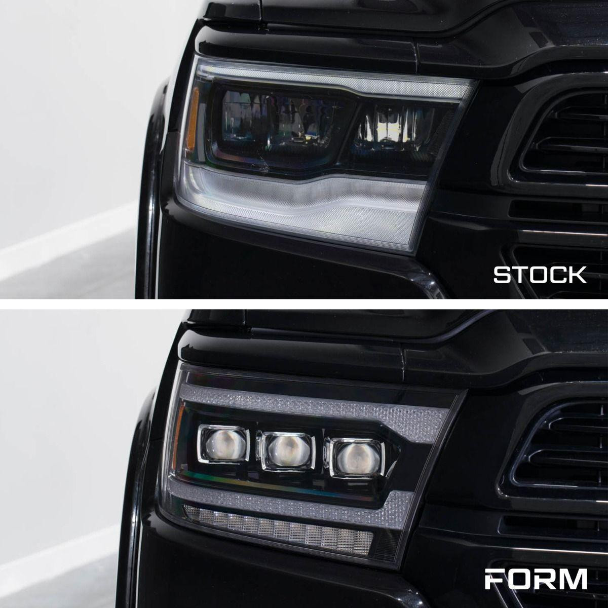 2019-2024 Dodge Ram 1500 | Form Lighting Amber LED Projector