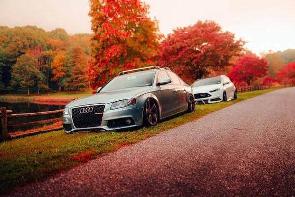 Audi Quattro Lit Logos Illuminated LED Grille Badge
